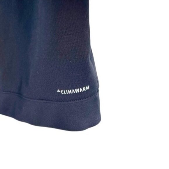 Adidas Men's Sz M Badge of Sport BOS Matrix Navy Blue Pullover Hoodie - Picture 10 of 11